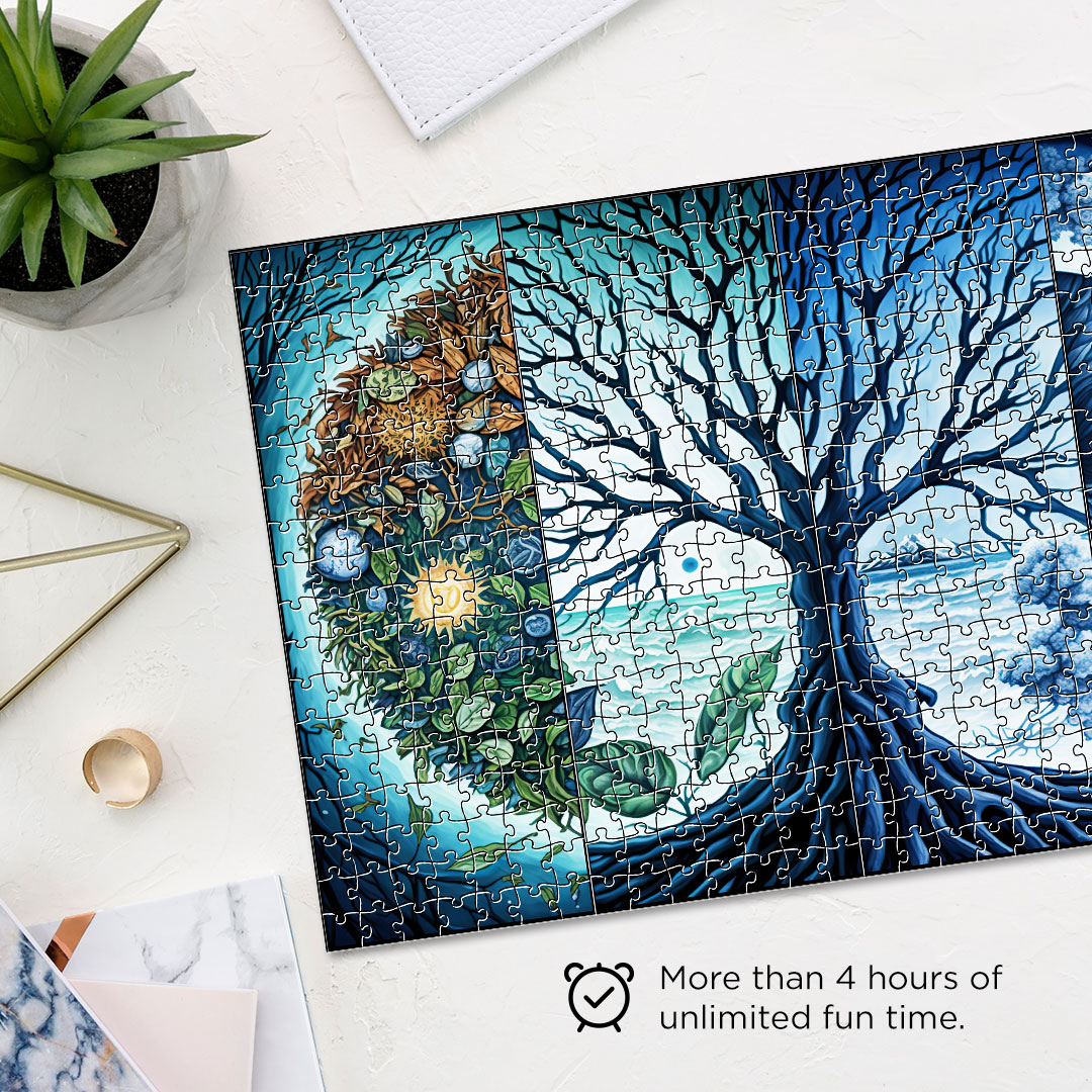 Parallel Earth Fantasy unique jigsaw puzzles created to bring a live décor
