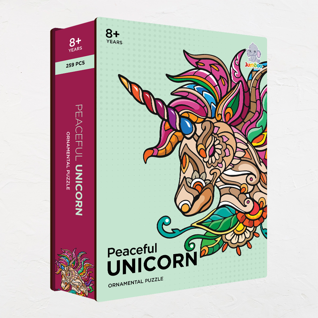 Peaceful Unicorn Ornamental Puzzle designed precisely to bring amazing fun time