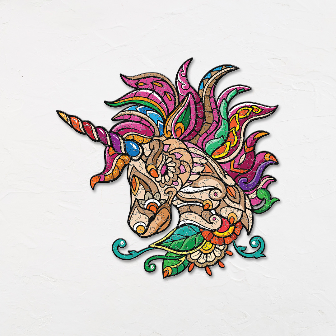 Peaceful Unicorn Ornamental Puzzle designed precisely to bring amazing fun time