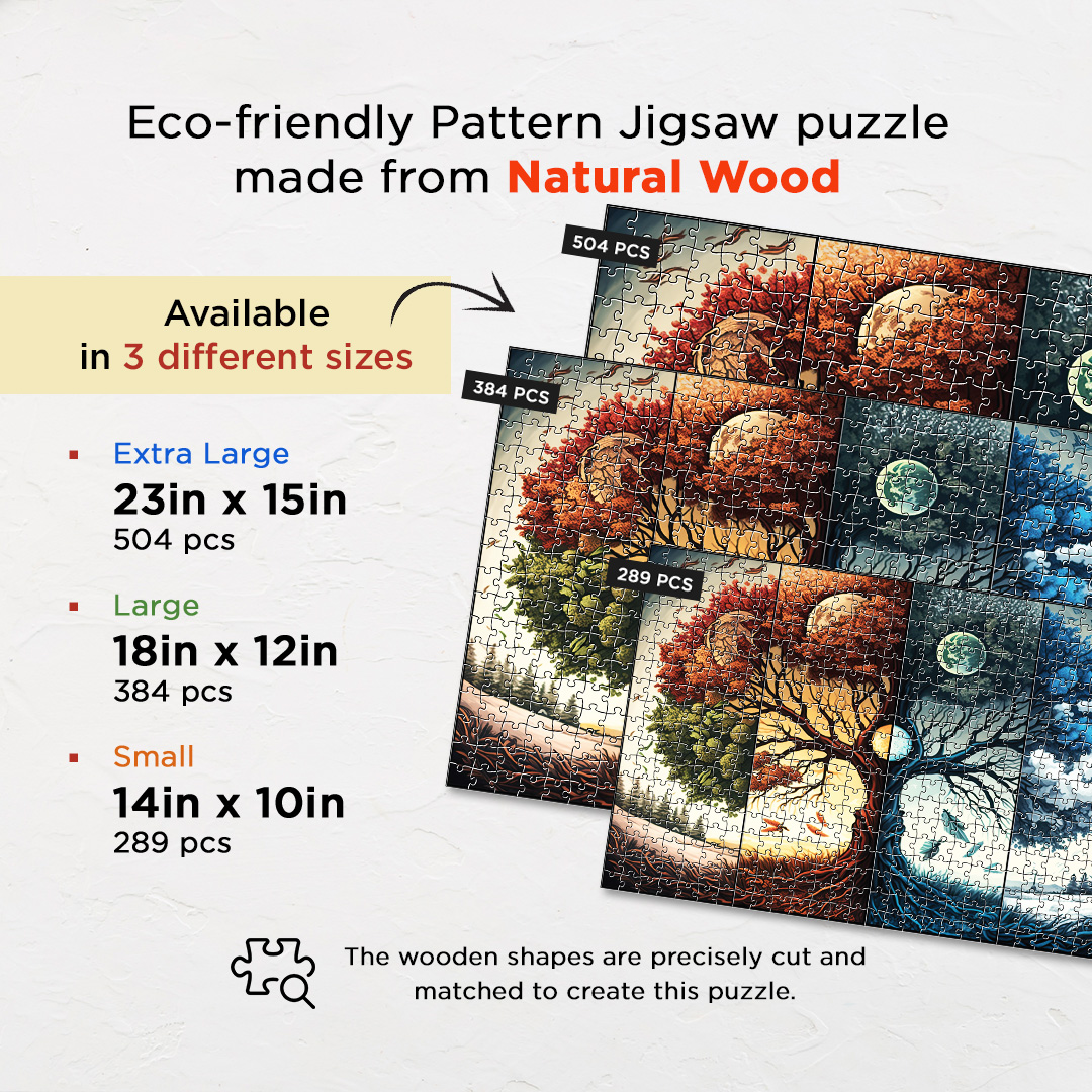 Phase of Planets Fantasy unique jigsaw puzzles created to bring a live décor