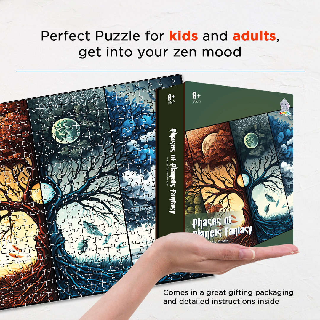 Phase of Planets Fantasy unique jigsaw puzzles created to bring a live décor