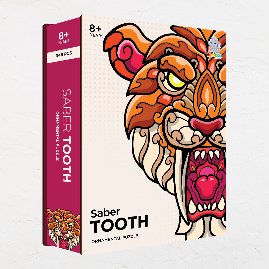 Saber Tooth Ornamental Puzzle designed precisely to bring amazing fun time