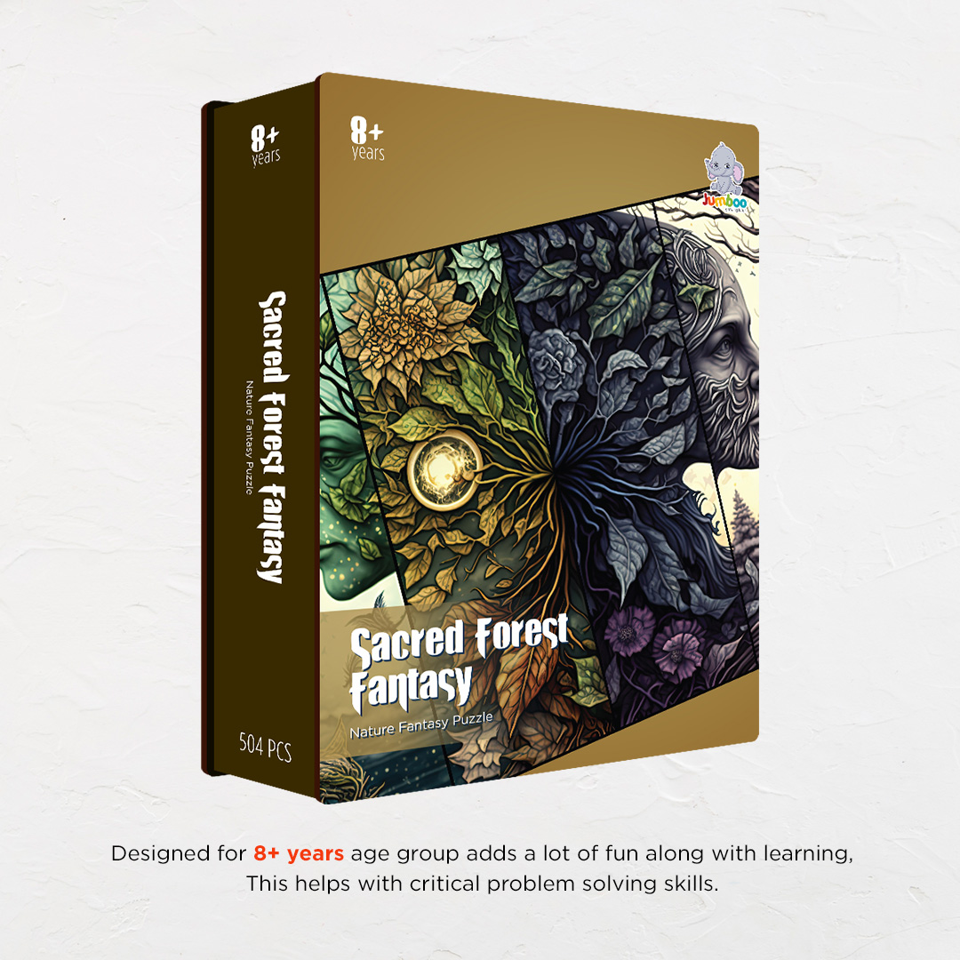 Sacred Forest Fantasy unique jigsaw puzzles created to bring a live décor