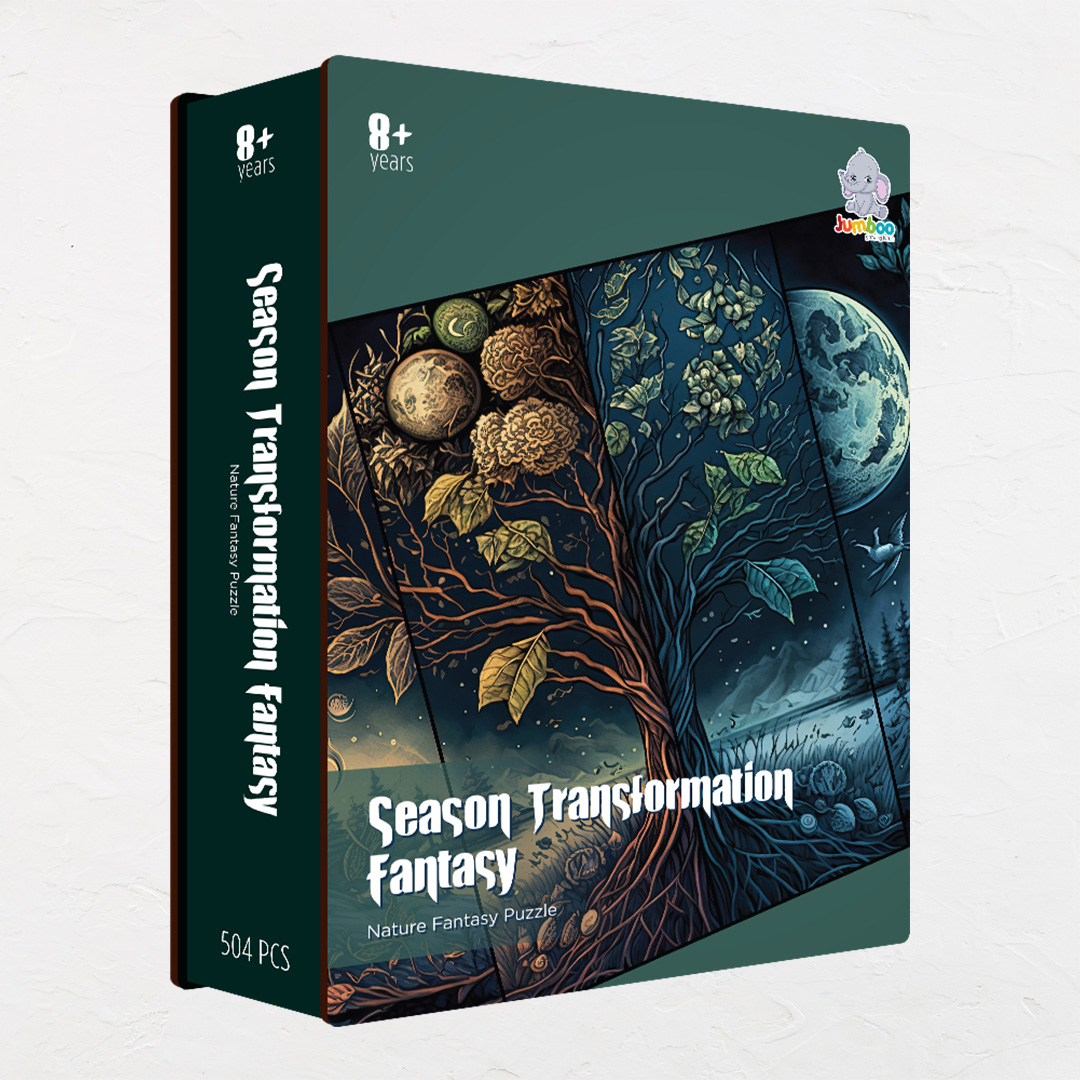 Season Transformation Fantasy unique jigsaw puzzles created to bring a live décor