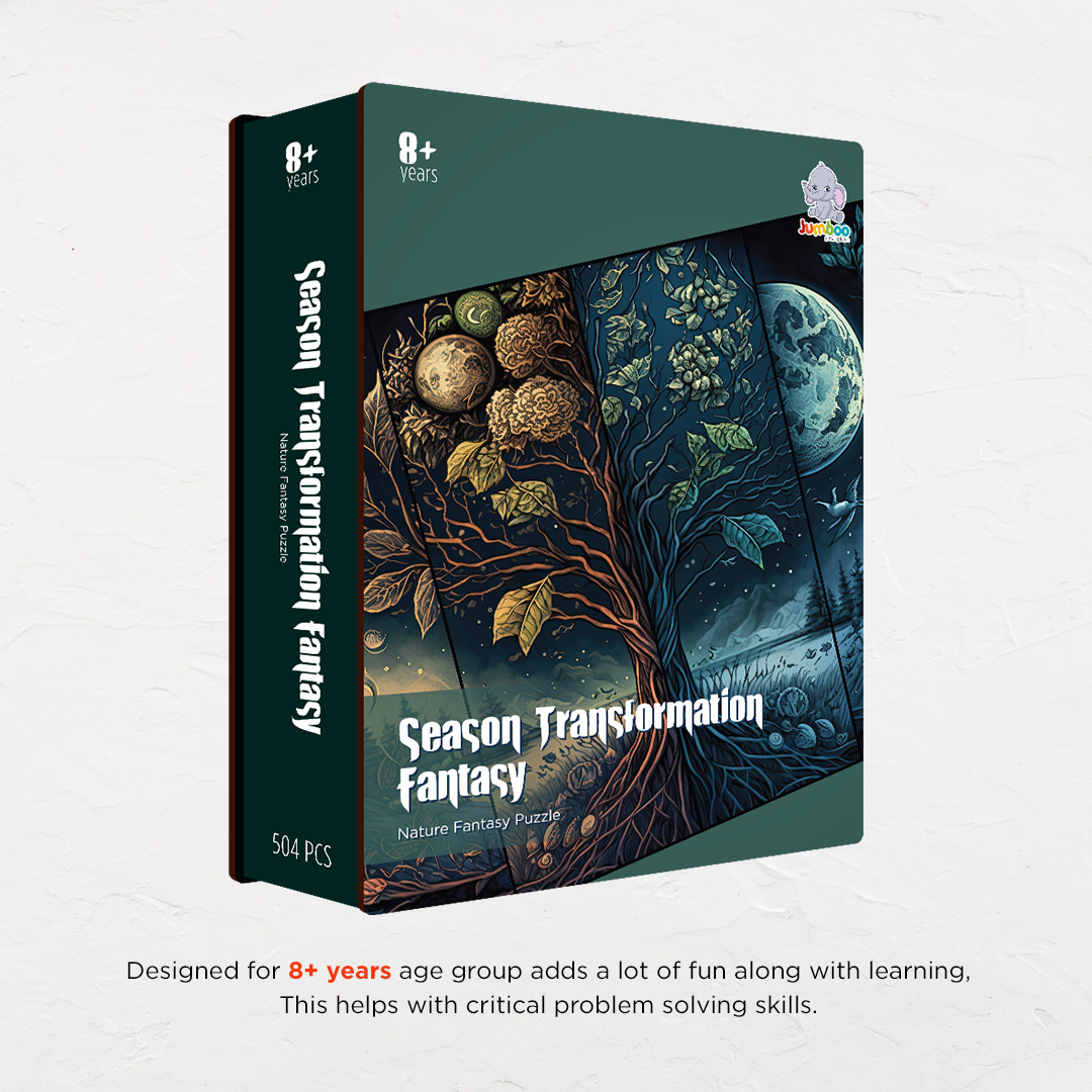 Season Transformation Fantasy unique jigsaw puzzles created to bring a live décor