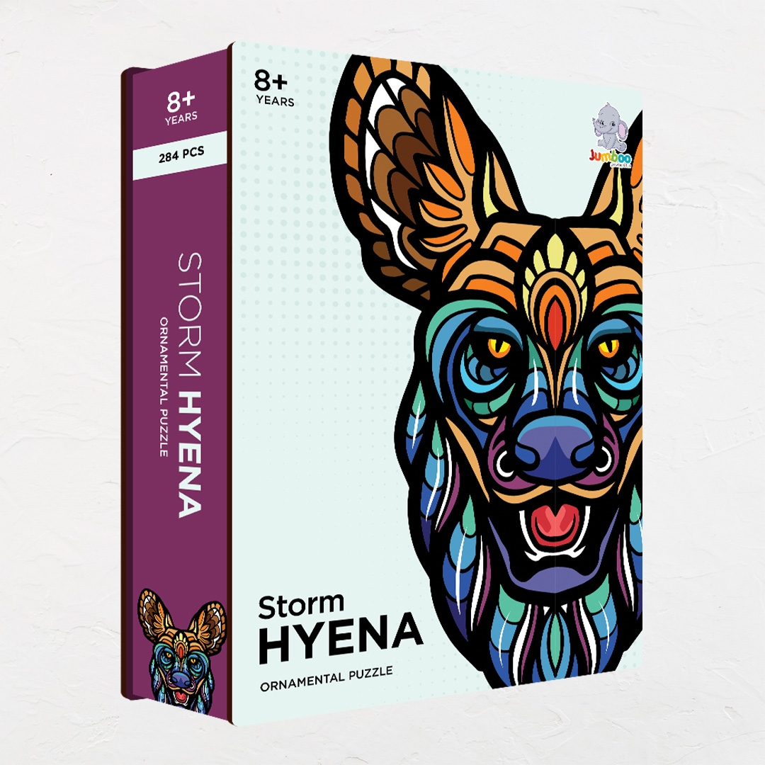 Storm Hyena Ornamental Puzzle designed precisely to bring amazing fun time