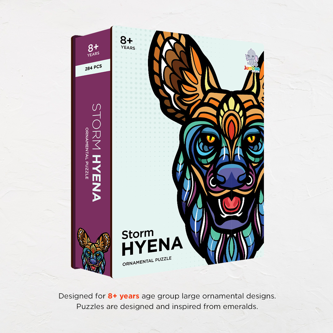 Storm Hyena Ornamental Puzzle designed precisely to bring amazing fun time