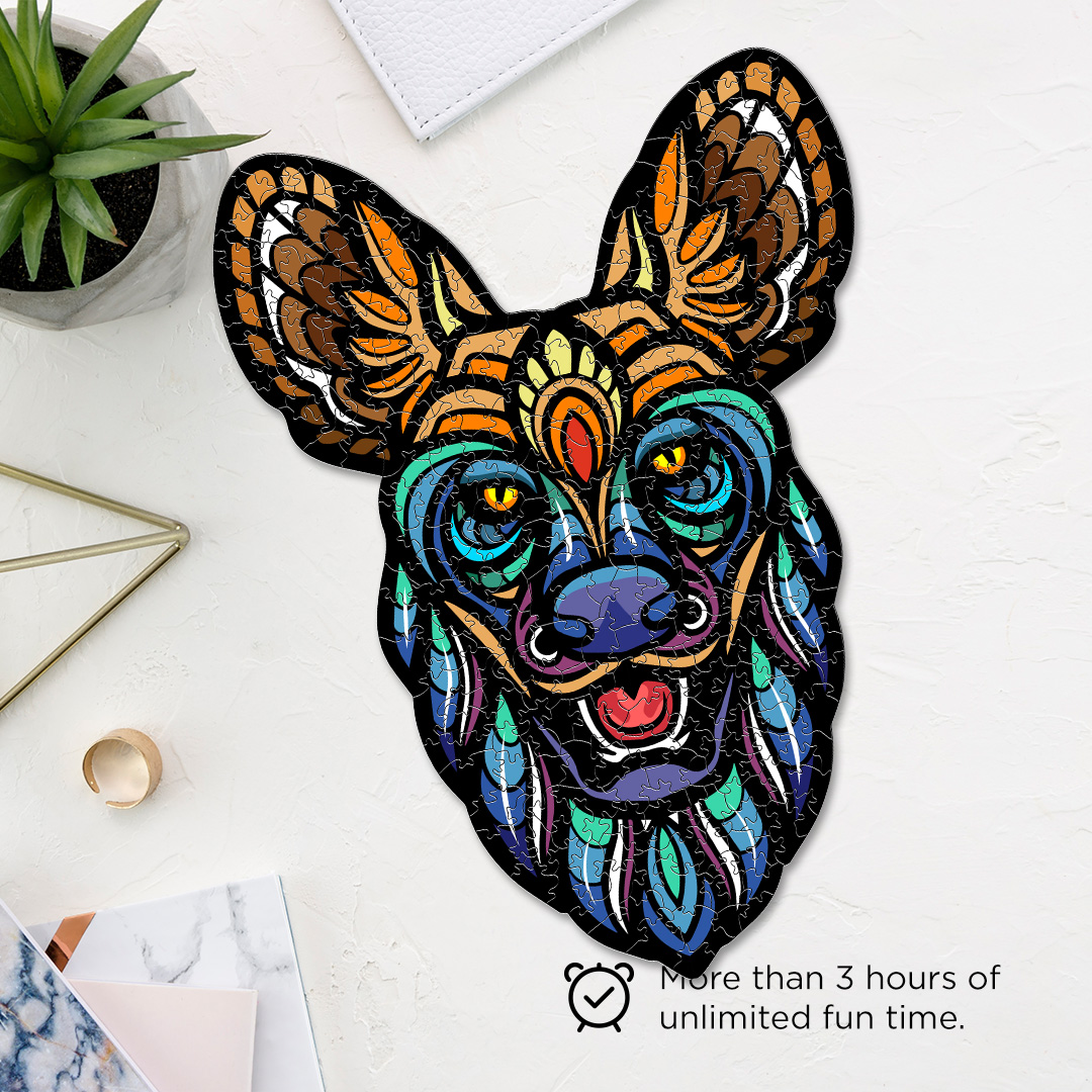 Storm Hyena Ornamental Puzzle designed precisely to bring amazing fun time