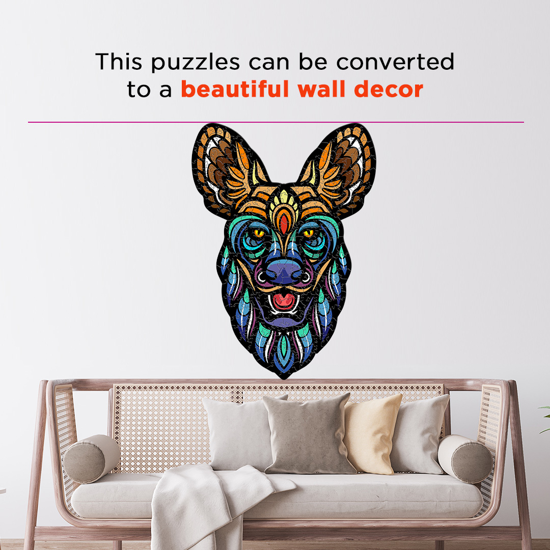 Storm Hyena Ornamental Puzzle designed precisely to bring amazing fun time