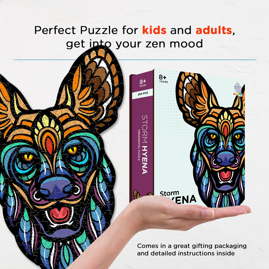 Storm Hyena Ornamental Puzzle designed precisely to bring amazing fun time