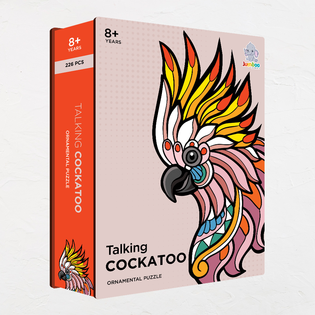 Talking Cockatoo Ornamental Puzzle designed precisely to bring amazing fun time