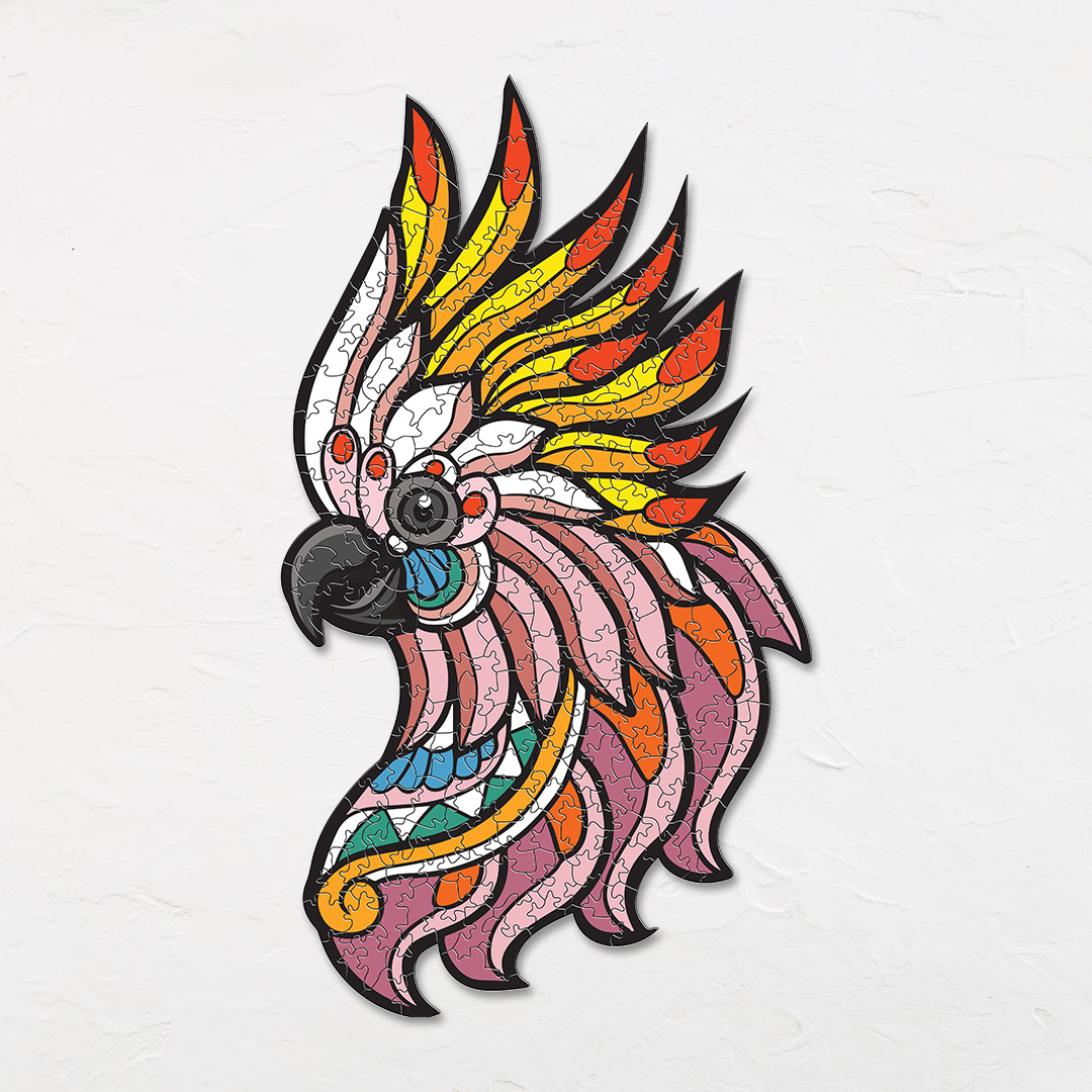 Talking Cockatoo Ornamental Puzzle designed precisely to bring amazing fun time