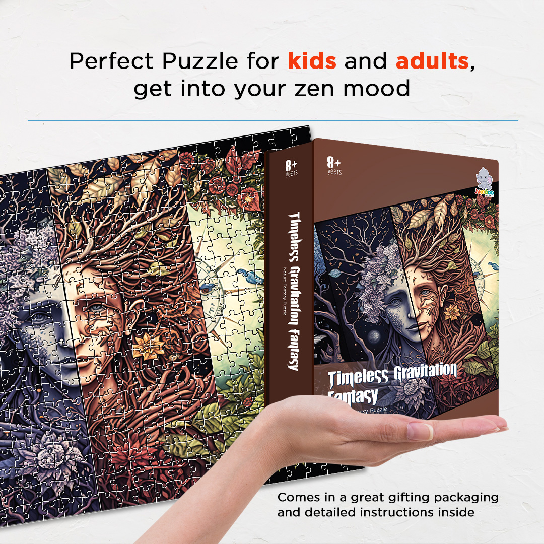Timeless Gravitation Fantasy unique jigsaw puzzles created to bring a live décor