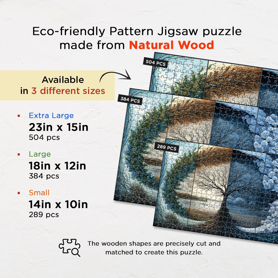 Two Phase Fantasy unique jigsaw puzzles created to bring a live décor