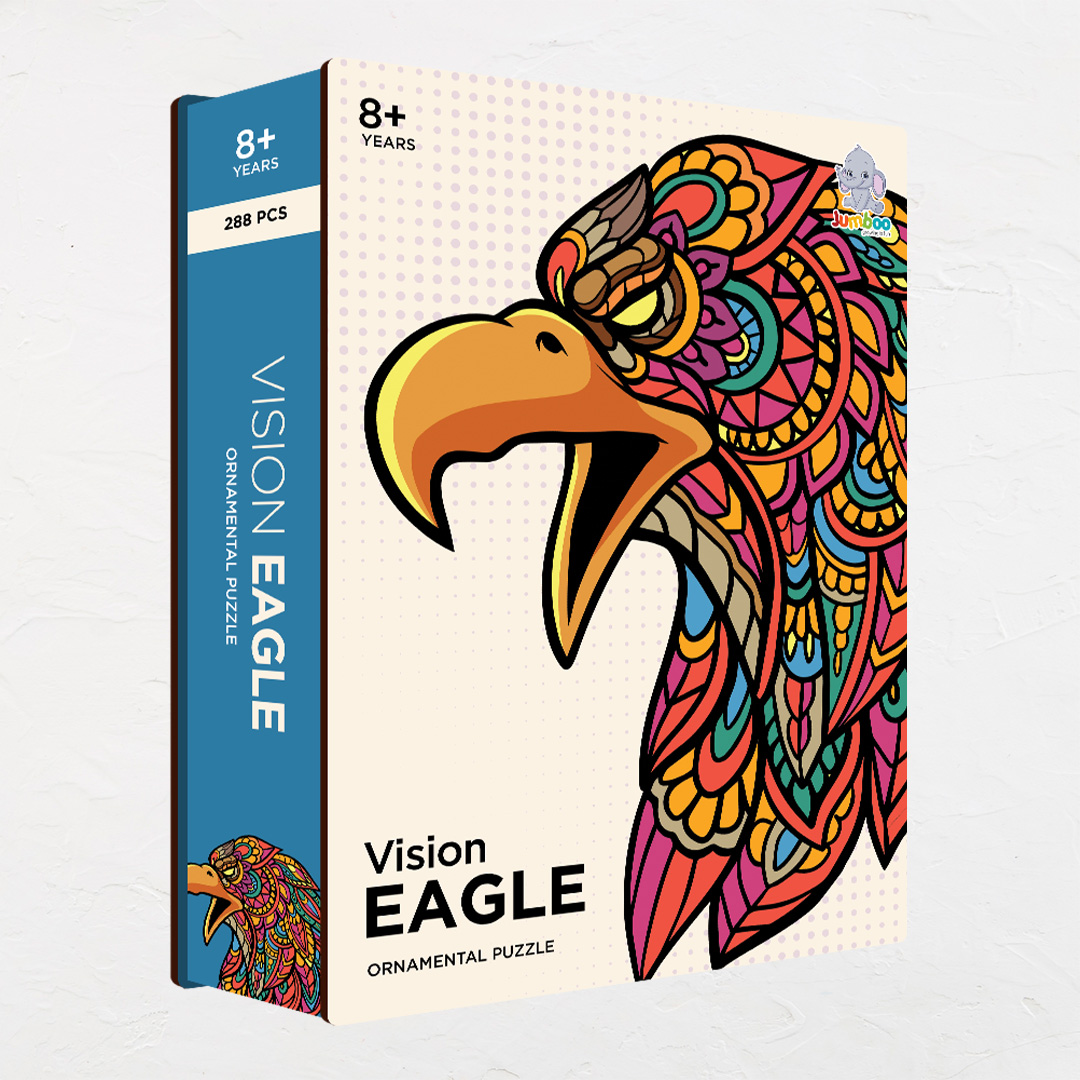 Vision Eagle Ornamental Puzzle designed precisely to bring amazing fun time