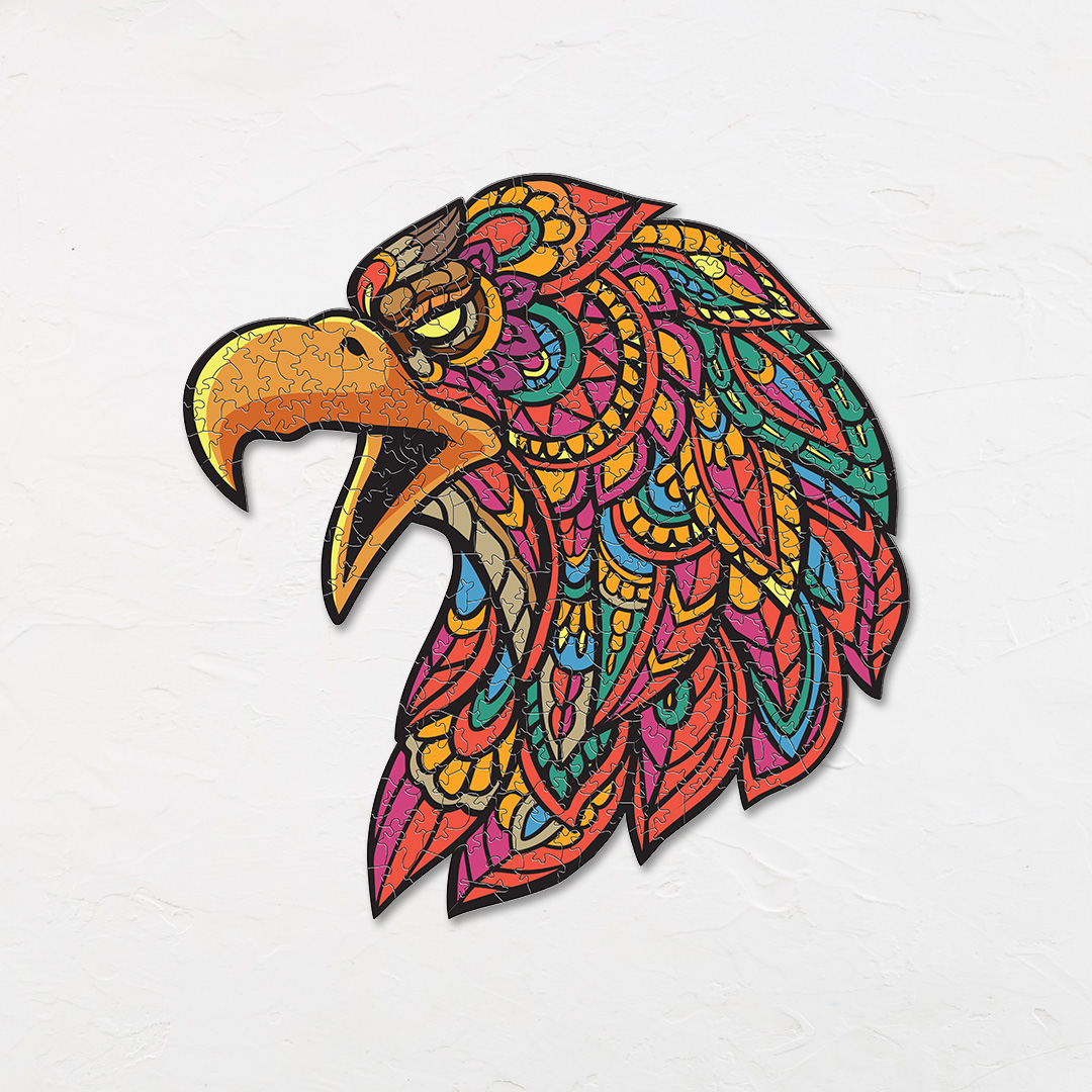 Vision Eagle Ornamental Puzzle designed precisely to bring amazing fun time