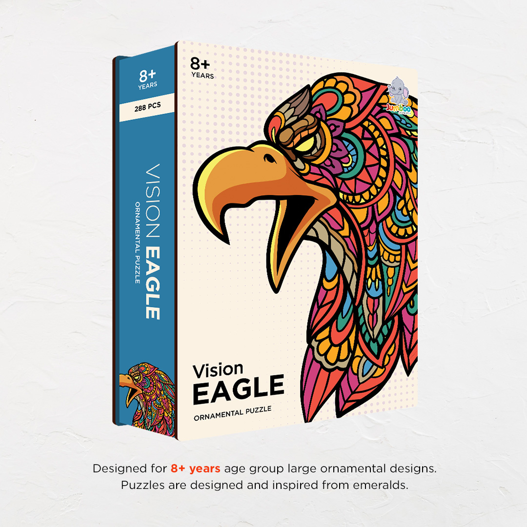 Vision Eagle Ornamental Puzzle designed precisely to bring amazing fun time