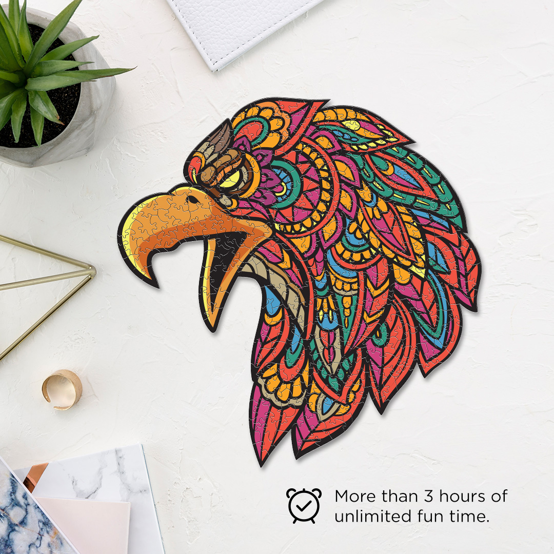 Vision Eagle Ornamental Puzzle designed precisely to bring amazing fun time