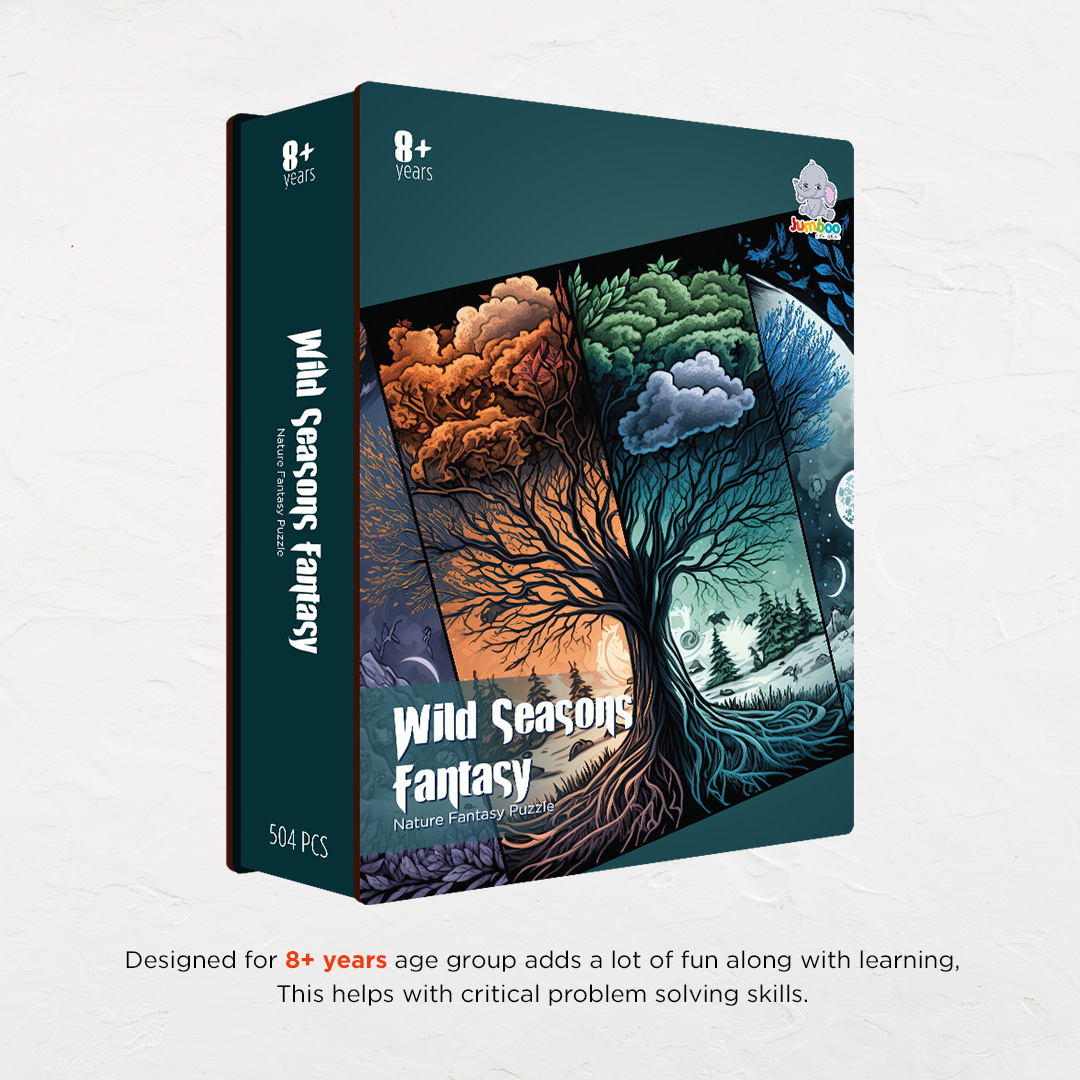 Wild Seasons Fantasy unique jigsaw puzzles created to bring a live décor